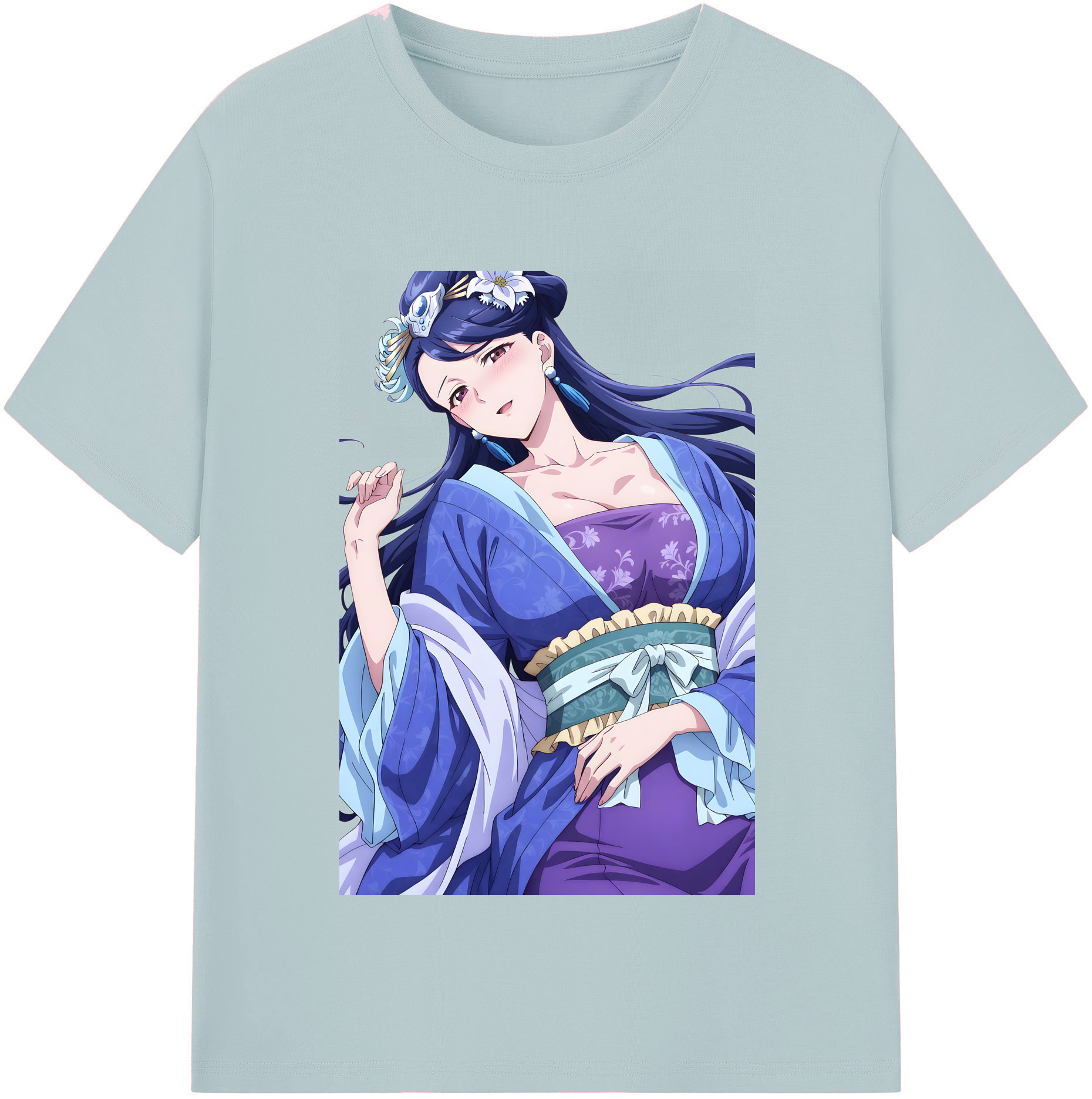 （画像用） 薬屋のひとりごと The Apothecary Diaries 綿100％半袖Tシャツ（フロントプリント）